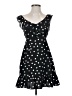Unbranded Polka Dots Black Cocktail Dress Size S (estimated) - photo 1