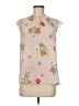 Express Outlet 100% Polyester Pink Sleeveless Blouse Size M - photo 1
