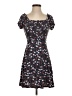 Miami Floral Black Casual Dress Size S - photo 1