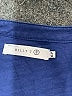 Billy T 100% Cotton Blue Long Sleeve Blouse Size XL - photo 7