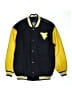 Steve & Barry's 100% Polyester Hearts Yellow Blue Jacket Size 18 - 20 - photo 1