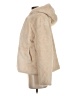 Primark 100% Polyester Ivory Faux Fur Jacket Size S - photo 5