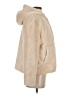 Primark 100% Polyester Ivory Faux Fur Jacket Size S - photo 4