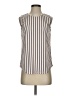 Adrianna Papell Stripes Ivory Sleeveless Blouse Size XS - photo 1