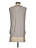Adrianna Papell Stripes Ivory Sleeveless Blouse Size XS - photo 2