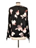 Maurices 100% Polyester Black Long Sleeve Blouse Size L - photo 2