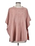 Ann Taylor LOFT Pink Poncho Size XS - Sm - photo 1