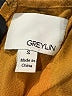 Greylin Solid Yellow Jumpsuit Size S - photo 4