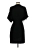 Charles Henry 100% Polyester Solid Black Casual Dress Size S - photo 2