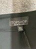 Topshop 100% Polyester Solid Black Shorts Size 6 - photo 3