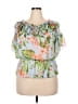 Tommy Hilfiger 100% Polyester Green Sleeveless Blouse Size XXL - photo 1