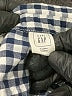 Baby Gap 100% Cotton Checkered-gingham Blue Long Sleeve Button-Down Shirt Size 3T - photo 3