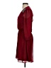 Studio Y 100% Polyester Hearts Burgundy Casual Dress Size S - photo 5