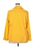 Notations Polka Dots Yellow 3/4 Sleeve Blouse Size 2X - photo 2