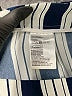 H&M 100% Polyester Stripes Blue Casual Pants Size 2 - photo 5