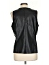 Ann Taylor Factory 100% Polyester Black Sleeveless Blouse Size L - photo 2