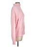 Unbranded 100% Acrylic Solid Pink Turtleneck Sweater Size M - photo 4