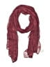 Unbranded 100% Polyester Burgundy Scarf One size - photo 1