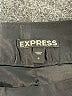 Express Solid Black Formal Skirt Size 6 - photo 4