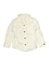 Cat & Jack 100% Cotton Ivory Long Sleeve Button-Down Shirt Size 4T - photo 1