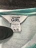 Athleta Girl Tie-dye Teal Pullover Sweater Size 14 - photo 3