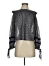Lunik 100% Polyester Black Long Sleeve Blouse Size S - photo 1