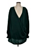 Shein Curve 100% Polyester Green 3/4 Sleeve Blouse Size S - photo 1