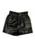 Unbranded 100% Polyester Metallic Black Shorts Size M - photo 1