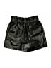 Unbranded 100% Polyester Metallic Black Shorts Size M - photo 2