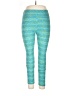 Lularoe Print Blue Leggings Size 1X (Tall & Curvy) - photo 1
