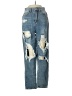 Unbranded Hearts Blue Jeans Size 26 waist (estimated) - photo 1