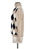 A.P.C. Argyle Tan Pullover Sweater Size M - photo 5