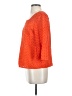 Halogen 100% Cotton Orange 3/4 Sleeve Top Size S - photo 5