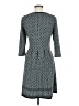 Max Studio Polka Dots Gray Casual Dress Size M - photo 2