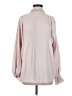 Cactus + Pearl 100% Polyester Pink Long Sleeve Blouse Size S - photo 1