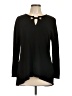 Chico's Black Long Sleeve Blouse Size Lg (2) - photo 1
