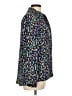 Gibson 100% Polyester Print Black Long Sleeve Blouse Size L - photo 4