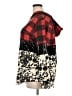 Crazy Train Plaid Red Pullover Sweater Size XXL - photo 5