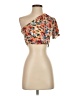 Shein 100% Polyester Orange Sleeveless Blouse Size 2 - photo 1