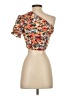 Shein 100% Polyester Orange Sleeveless Blouse Size 2 - photo 2
