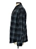Weatherproof 100% Cotton Plaid Blue Long Sleeve Button-Down Shirt Size L - photo 5