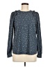 Lark & Ro 100% Polyester Blue Long Sleeve Blouse Size 6 - photo 1