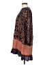 Hazel 100% Rayon Paisley Brown Casual Dress Size M - photo 5