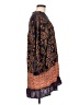 Hazel 100% Rayon Paisley Brown Casual Dress Size M - photo 4
