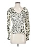 Zara Ivory Long Sleeve Top Size S - photo 1
