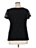G Collection Black Short Sleeve Top Size 1X - photo 2