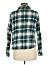Amazon Essentials 100% Cotton Plaid Green Long Sleeve Button-Down Shirt Size M - photo 2