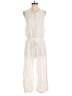 Splendid 100% Viscose Solid Ivory Jumpsuit Size M - photo 1