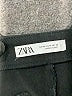 Zara Solid Black Shorts Size M - photo 3