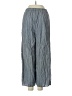 Lulus 100% Polyester Stripes Gray Casual Pants Size S - photo 2